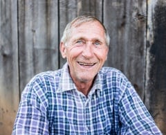 older gentleman smiling